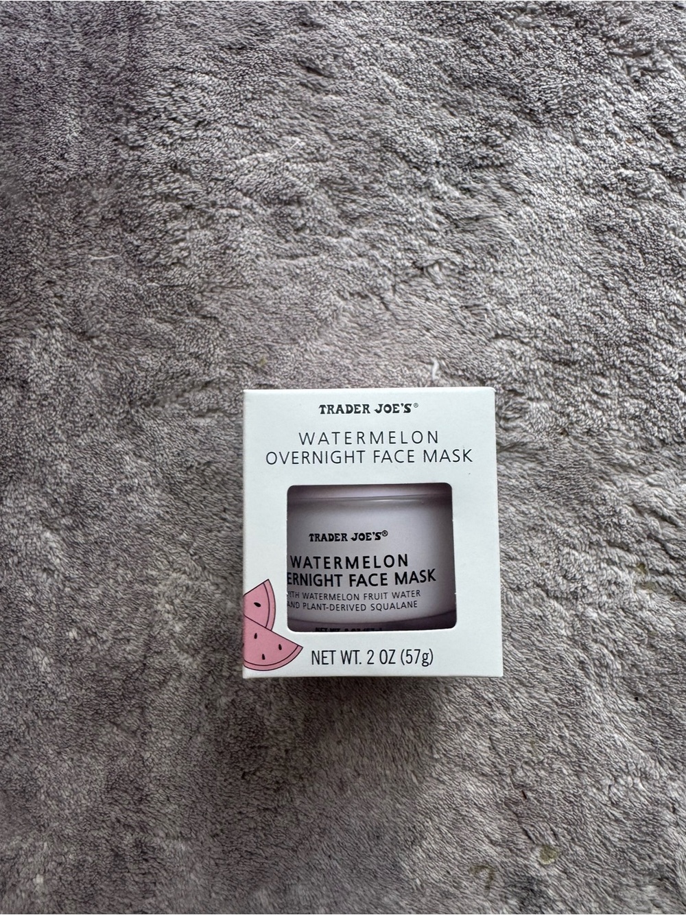 Trader Joe's Watermelon Overnight Face Mask — Pink Hydrating Mask